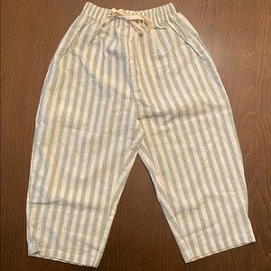 Striped Pull-On Pants